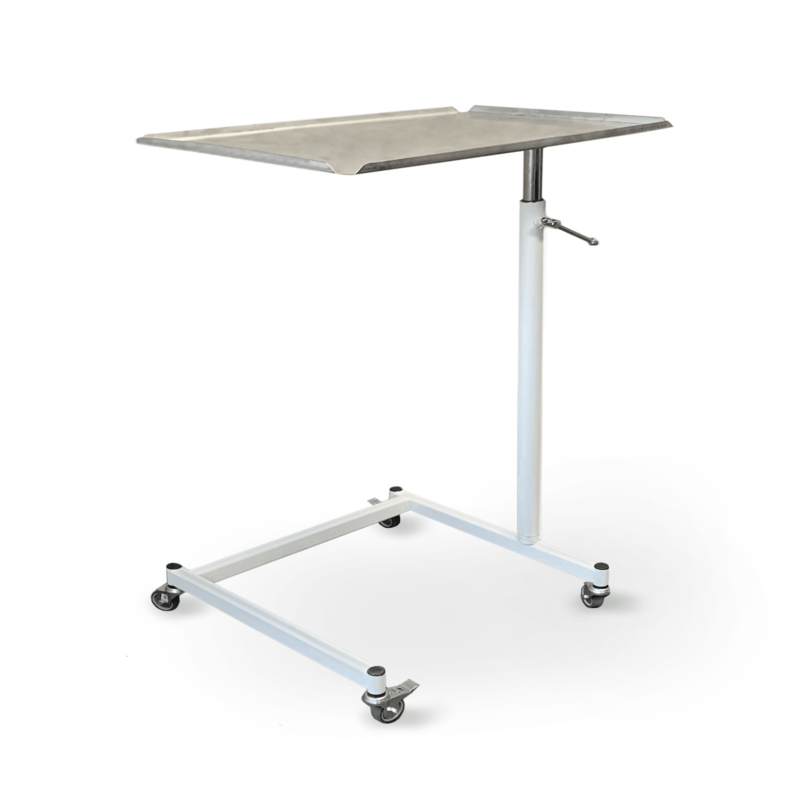 Столик анестезіолога, на опорах, 610х560, Сан ТМ ОМЕГА